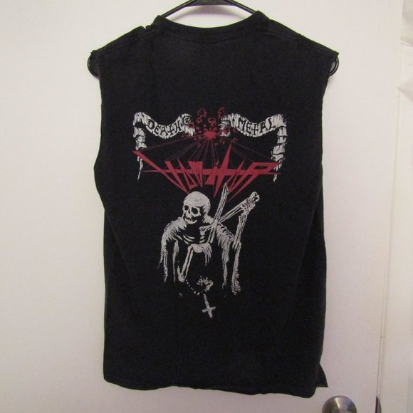 Thrash/Death/Black Metal Vomitor Band Muscle Tee SIze S - Picture 2 of 2